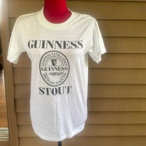 Vintage 80s Guinness Stout T-Shirt-New! Multiple Sizes Avail: S, M, L, XL.